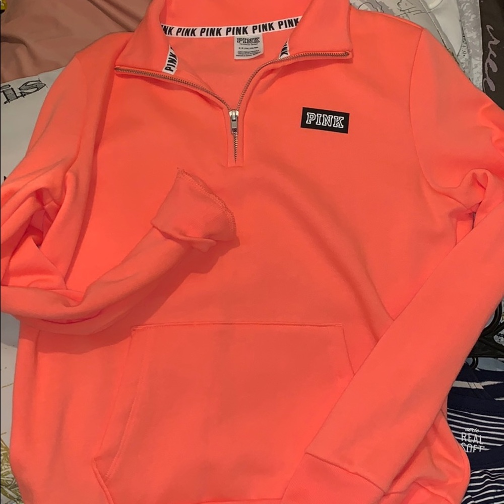Pink hoodie